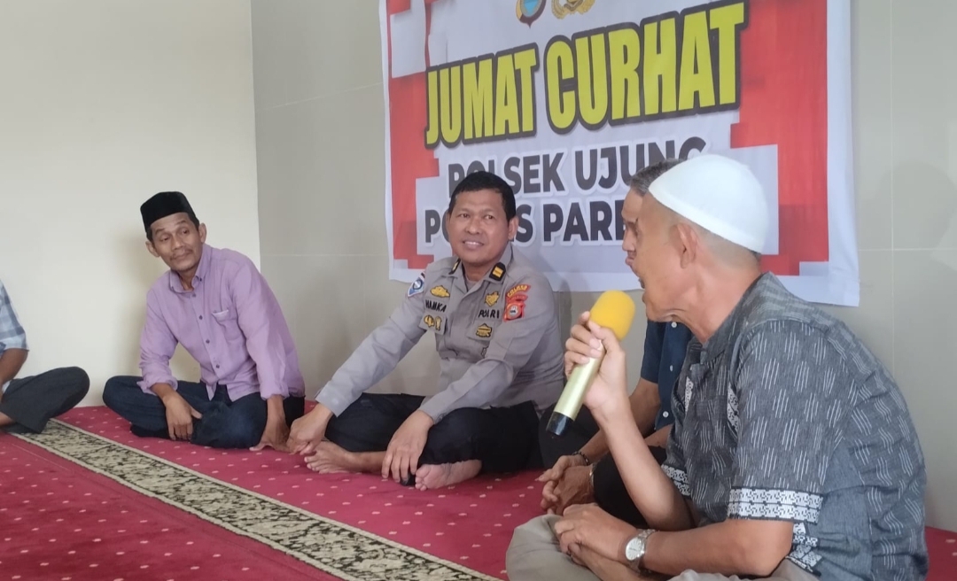 Polsek Ujung Tindak Lanjuti Aspirasi Warga dari Kegiatan Jumat Curhat, Warga Apresiasi Respons Cepat Polisi