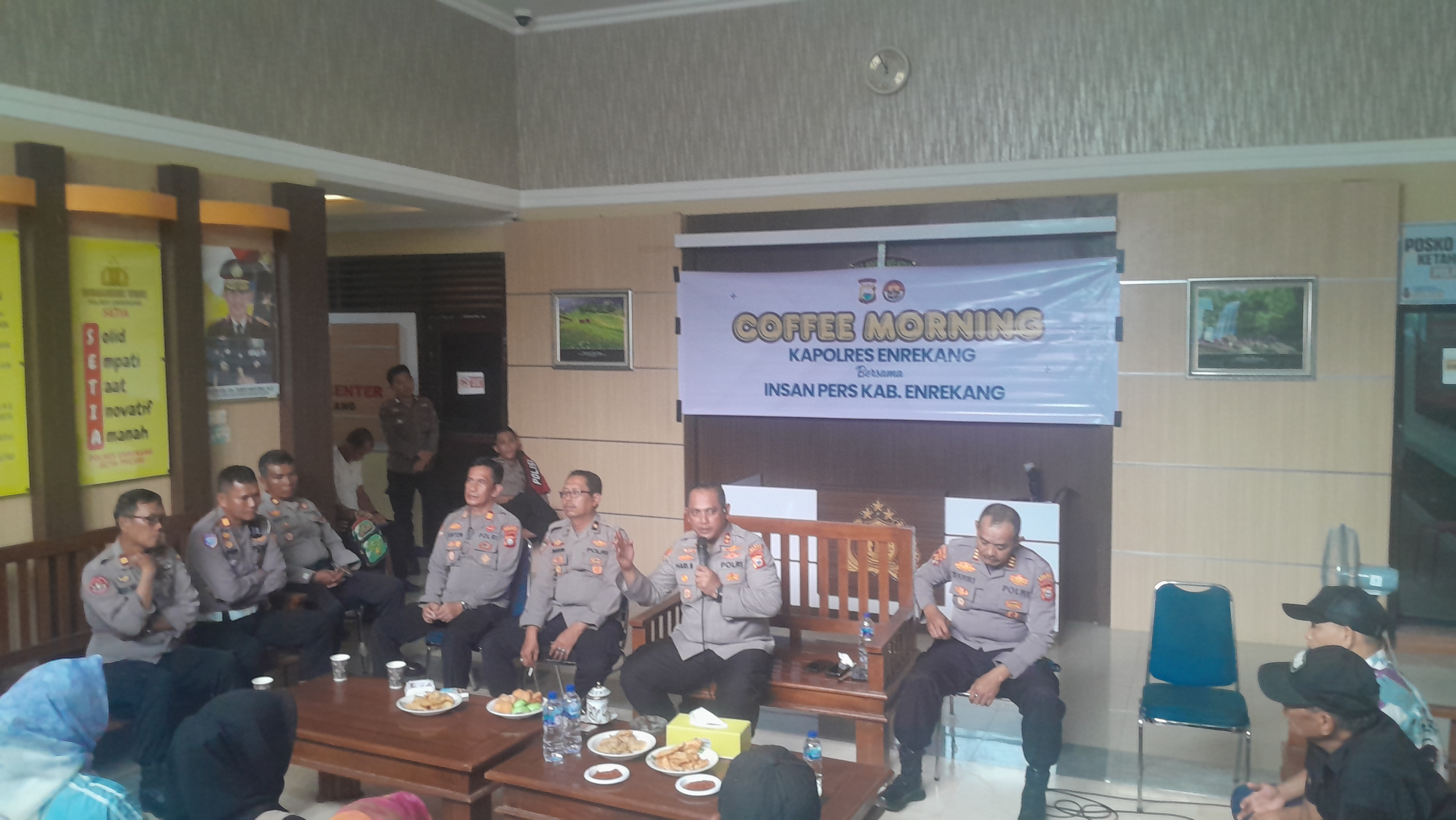Satlantas Polres Enrekang Gencar Patroli Blue Light