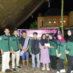Himagro Unimen Enrekang Bersama Ikatan Mahasiswa Buntu Batu Serahkan Bantuan  Korban Kebakaran di Dante Malua.