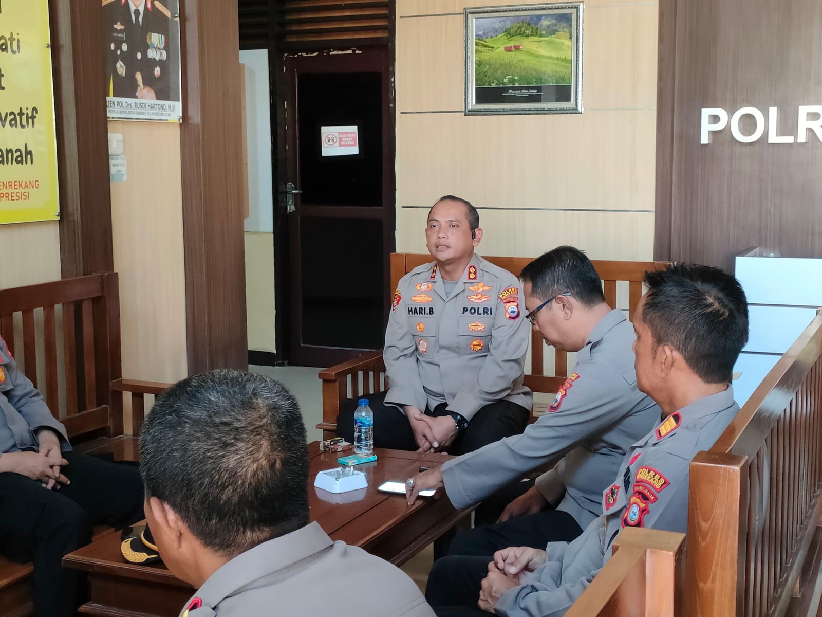 Kapolres Enrekang Gelar Coffee Morning Bersama PJU, Ini Yang Dibahas.