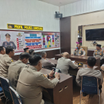 Kapolres Enrekang  Gelar Rapat Bersama PJU Bahas Kegiatan Bakti Sosial HUT Bhayangkara ke-79