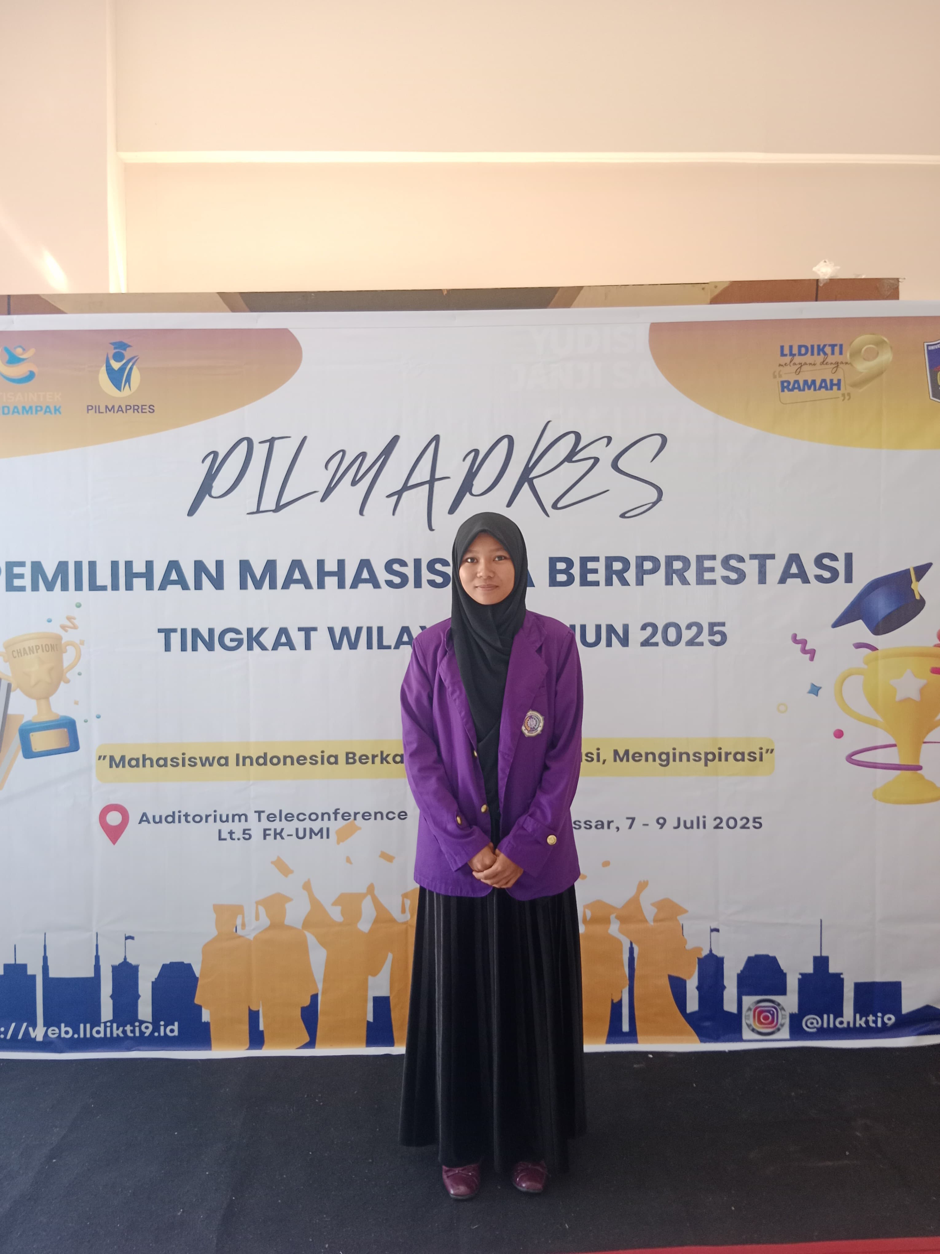 Ukir Prestasi, Aisa Fitri Wakili UNIMEN Di Ajang Pilmapres 2025