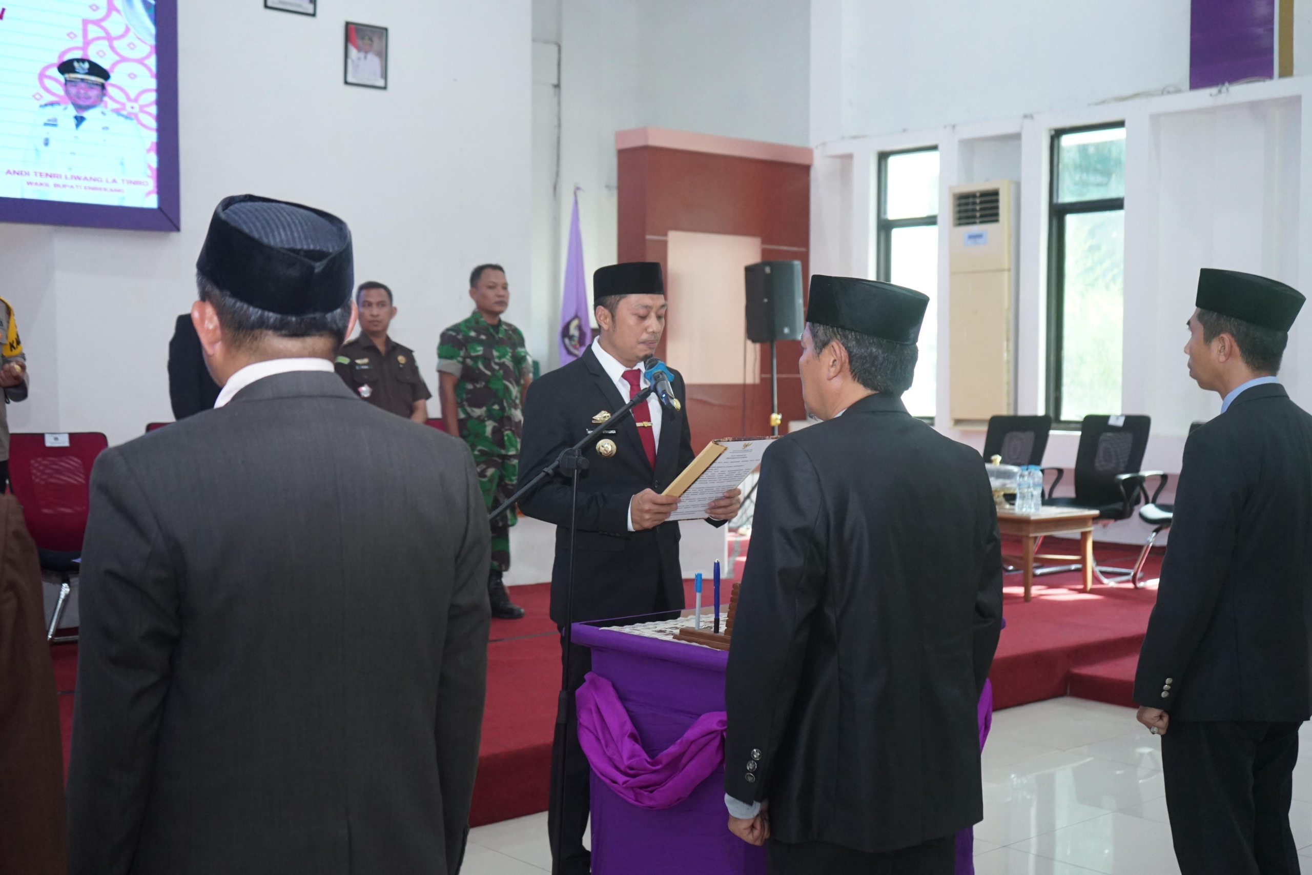 Empat Pejabat Eselon II Enrekang Dimutasi, Ini Pesan Bupati
