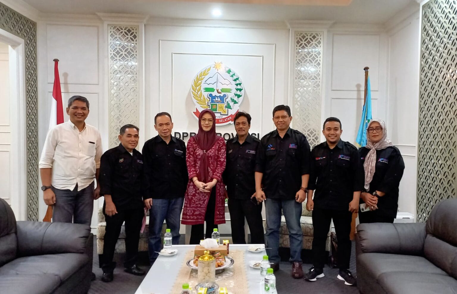 Ketua DPRD Sulsel Terima Pengurus SMSI: Siap Bersinergi Wujudkan Informasi Publik yang Berkualitas