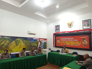 Polres Enrekang Ikuti Sosialisasi Penggunaan Aplikasi ASTINA Polri secara Virtual, Dipimpin Wakapolres Enrekang 