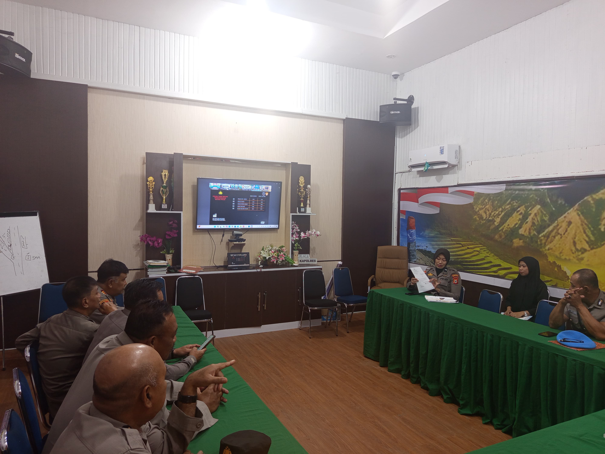 Kasium Polres Enrekang Berikan Pemahaman Teknis Aplikasi ASTINA kepada Jajaran