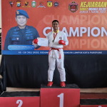 Bripda La Majeng Harumkan Polres Sidrap, Raih Juara 1 Kejuaraan Karate Inkanas Sulsel 2025