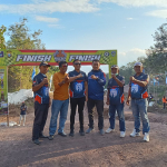 Bupati Enrekang  Resmi Tutup Kejurda Bhayangkara Grasstrack Motocross 2025