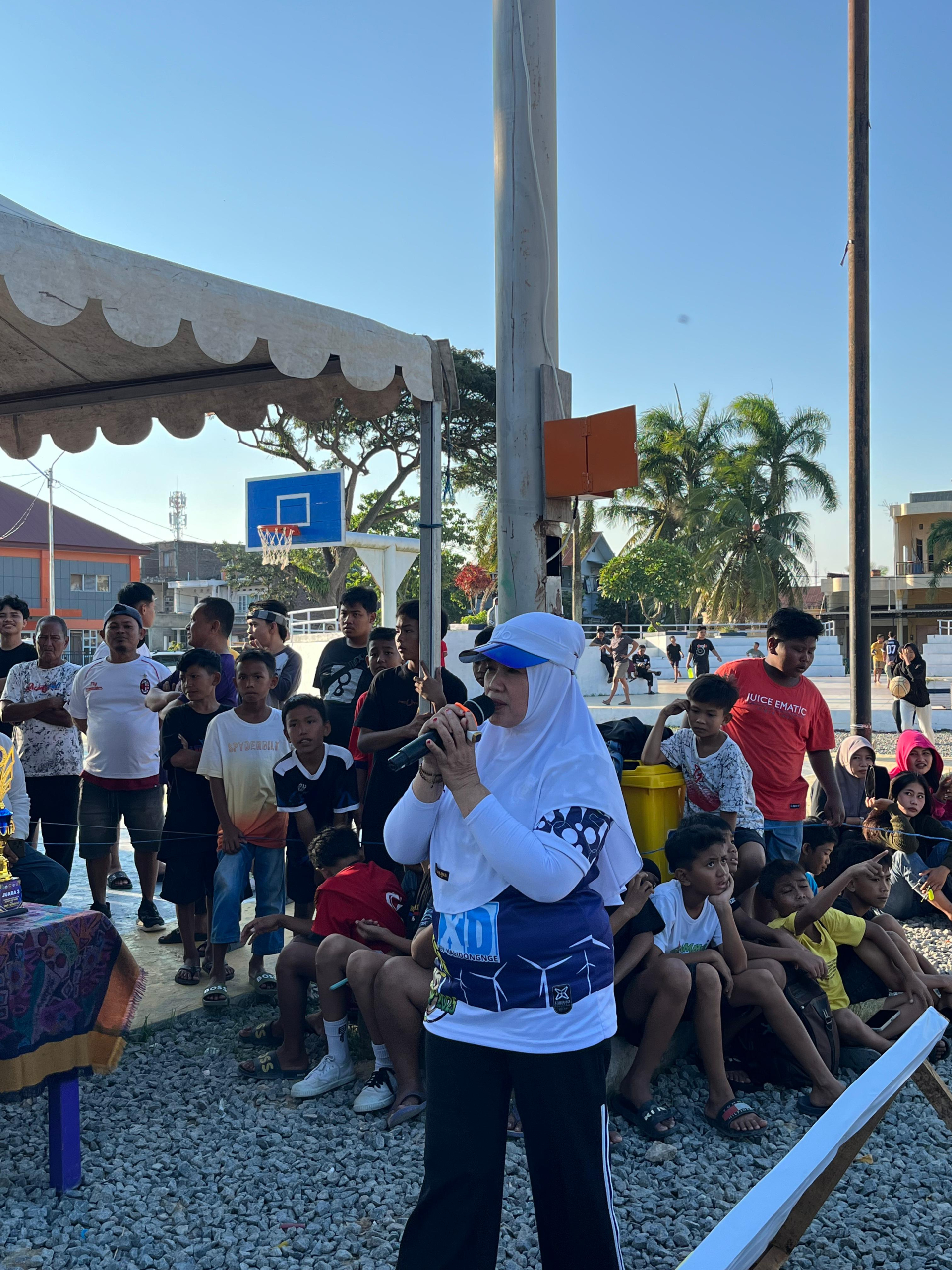 Wabup Sidrap Buka Turnamen Sepak Takraw Bupati Cup 2025: Cetak Generasi Emas Lewat Prestasi Olahraga