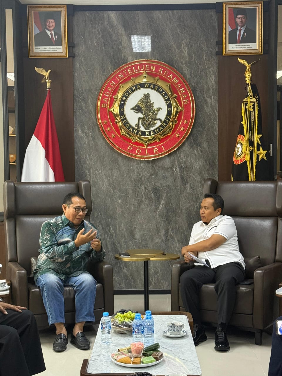 Ketum SMSI dan Sekjen Temui Kabaintelkam Polri: Bahas Profesionalisme Media Siber dan Dukungan Konvensi Nasional