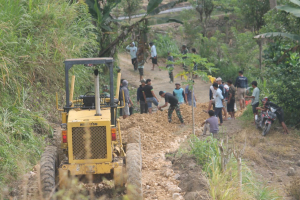 Satgas TMMD 125 /Kodim 1419 Enrekang: Bangun Jalan Impian Dua Desa Segera Terhubung
