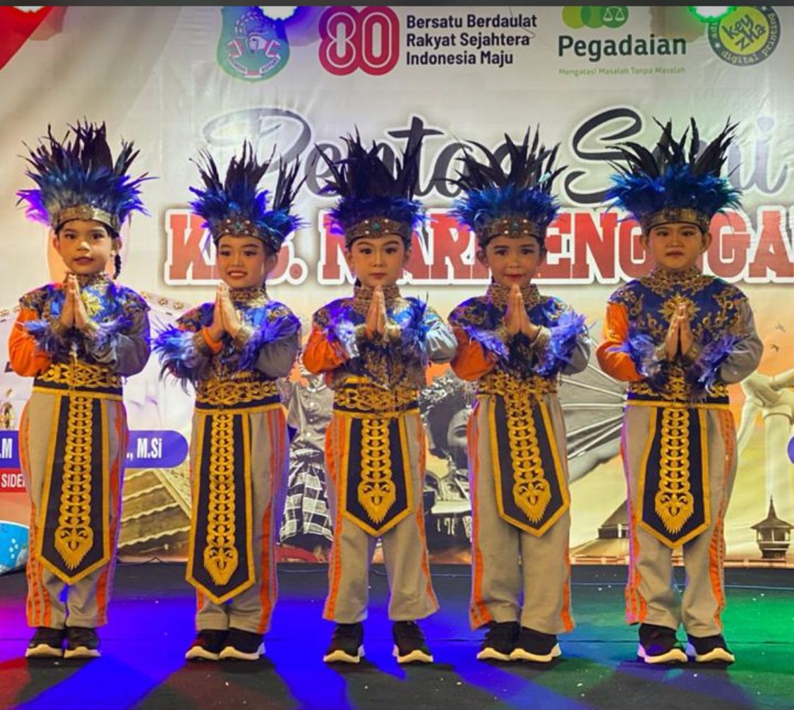 Tampil Memukau di Pentas Seni HUT ke-80 RI, PAUD Negeri Percontohan Sidrap Tuai Pujian Warga