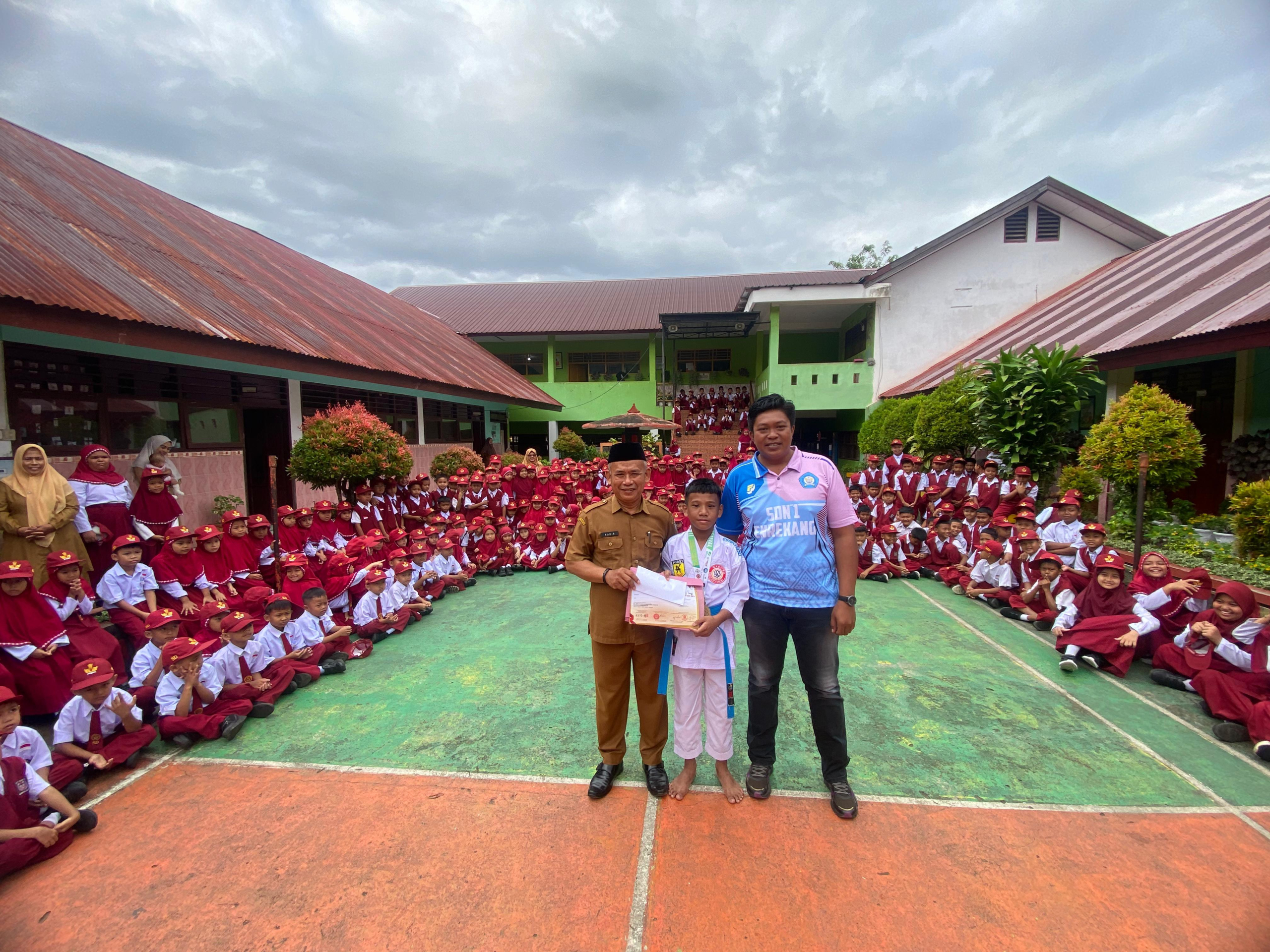 Muhammad Fahri Makkasau, Siswa SDN 1 Enrekang Juara 1 Karate Asia-Pasifik