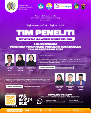 UNIMEN Sukses Loloskan 2 Tim Raih Pendanaan Kosabangsa