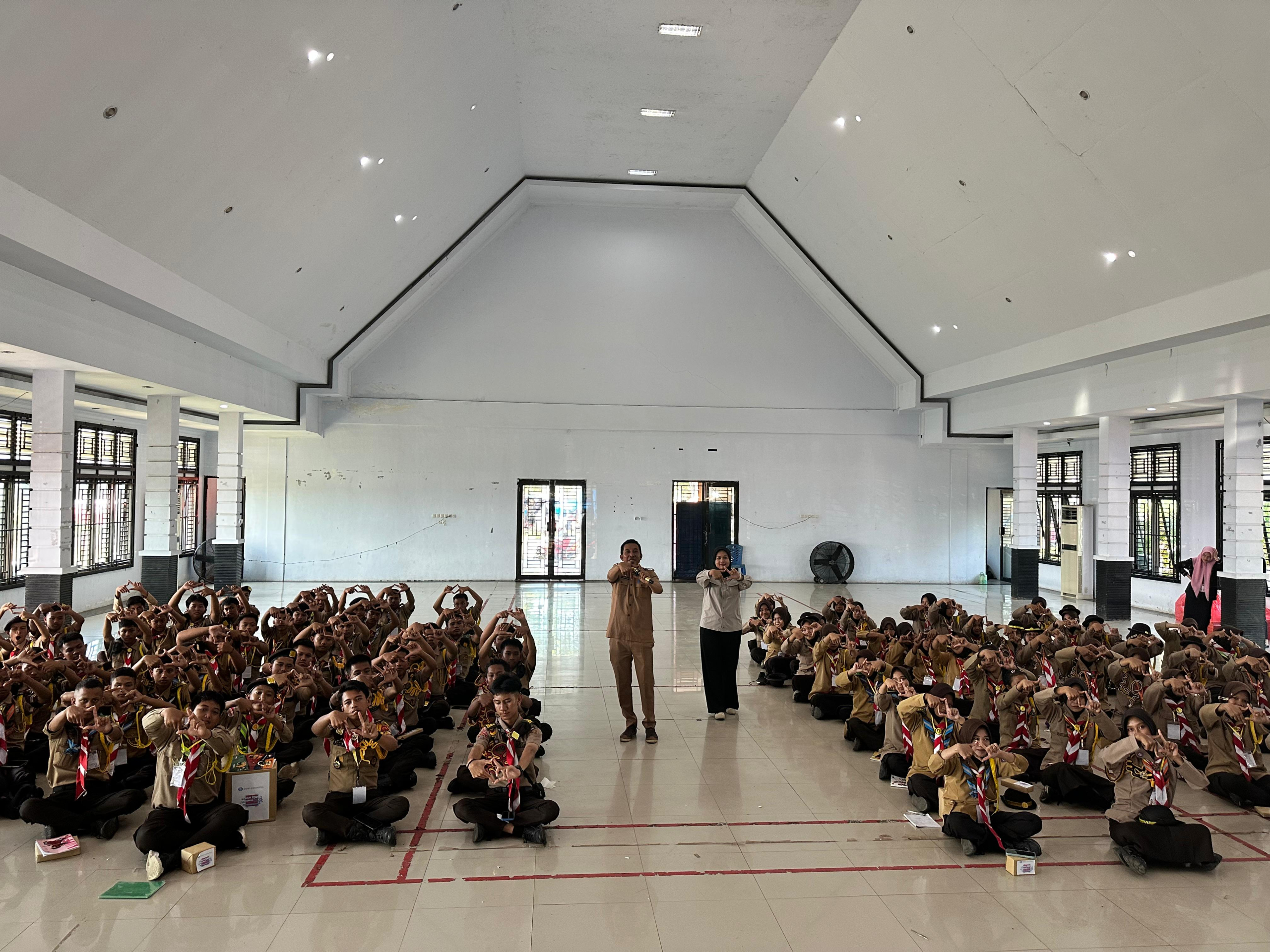 TP2DD Sidrap Edukasi Anggota Pramuka Soal Transaksi Digital QRIS