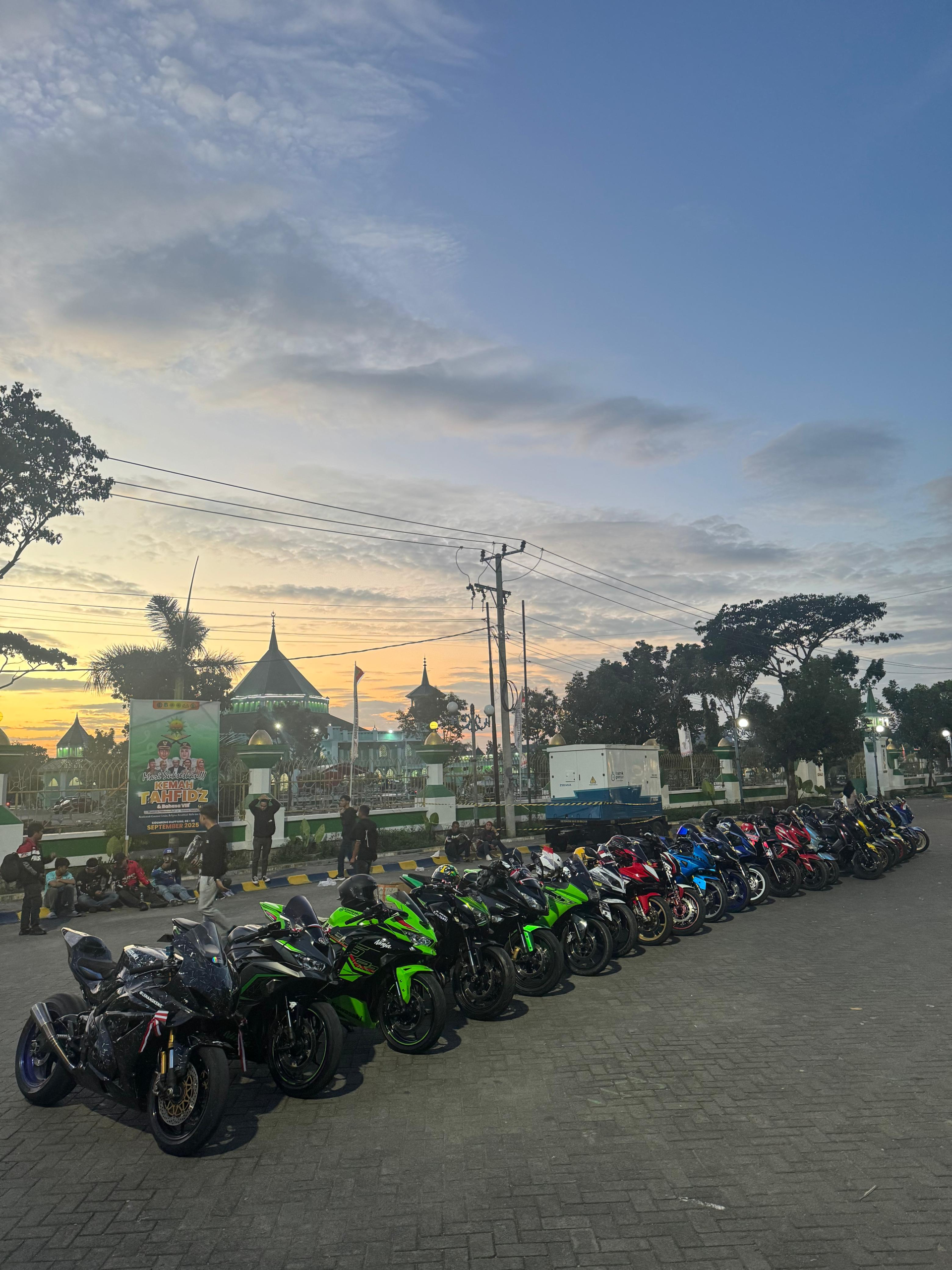 Bikers Sidrap Gelar Rolling Merdeka dan Lomba Merdeka Semarakkan HUT ke-80 RI