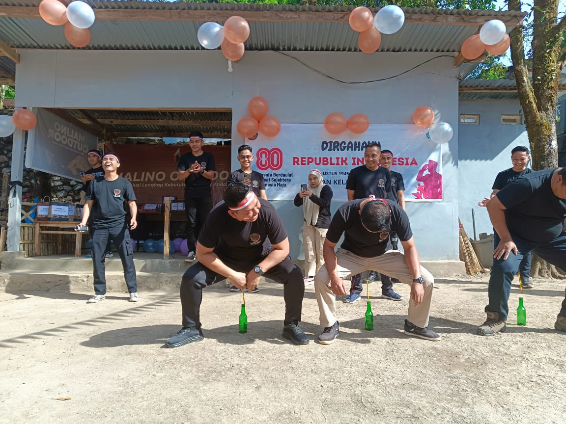 Rutan Kelas IIB Malino Meriahkan HUT ke-80 RI dengan Lomba Tradisional, Pegawai dan DWP Kompak Berbaur