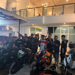 Komunitas Bikers Ajatappareng Meriahkan Night Ride di Sidrap, Ahmad Janir Irwan (Etho) Tegaskan Tolak Demo Anarkis, Akang MV Turut Hadir