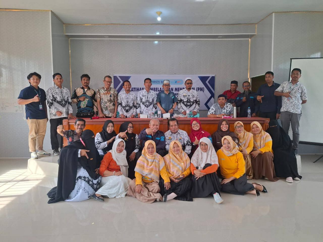 Disdikbud Kabupaten Sidrap Gelar Pelatihan Belajar Mendalam Bagi Guru SD dan SMP