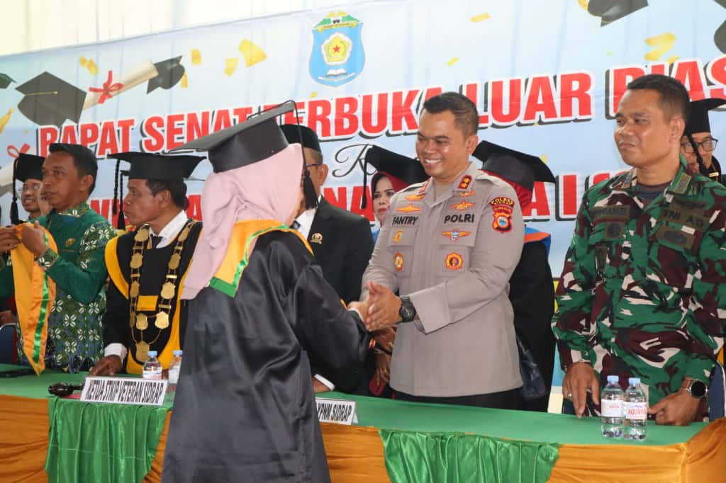 Generasi Intelektual Baru Sidrap, Kapolres Fantry: Pendidikan Adalah Kunci Stabilitas dan Kemajuan