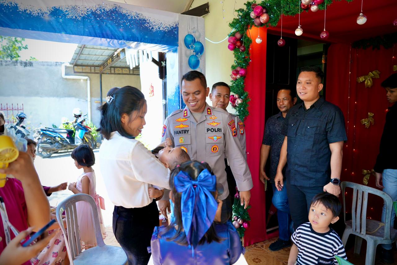 Pastikan Kondusifitas, Kapolres Sidrap Terjun Langsung Pantau Pelaksanaan Ibadah Natal 2025