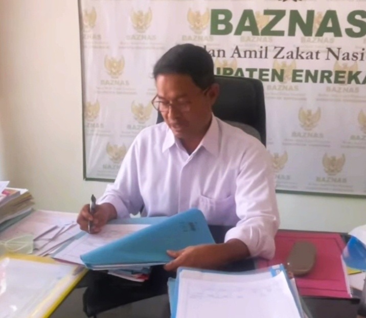 BAZNAS Enrekang Catat Tren Baru, Kontribusi ZIS Masyarakat Umum Capai Hampir Setara ASN