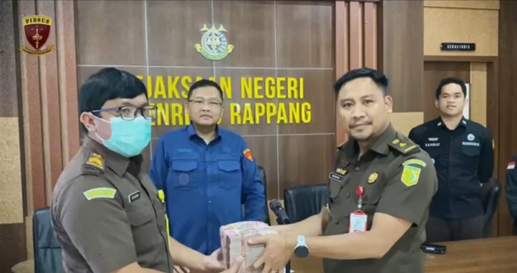 Kejari Sidrap Selamatkan Uang Negara Rp305 Juta dari Korupsi Pegadaian Dua Pitue