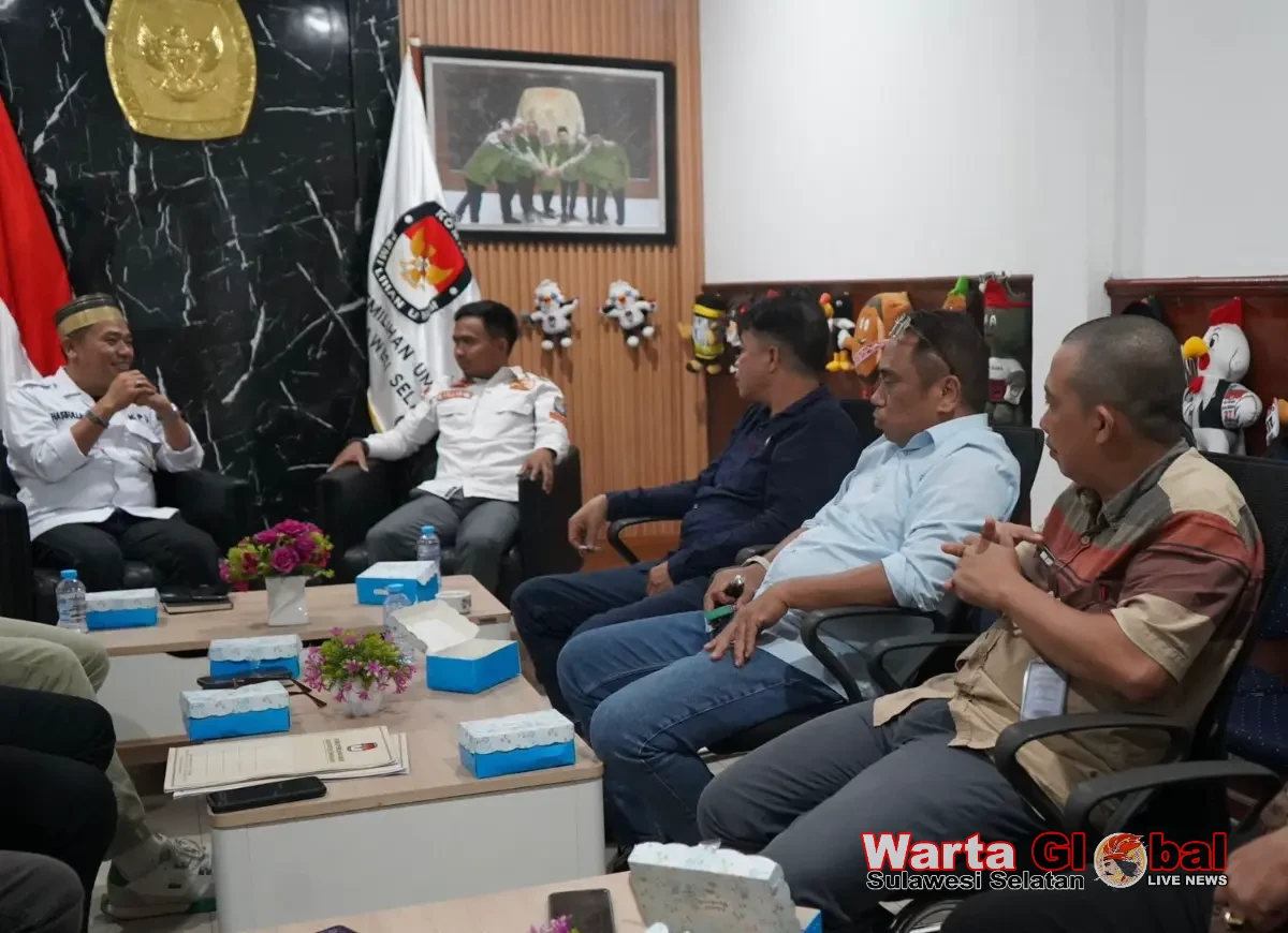 Sapril Pimpin Komisi I DPRD Enrekang Kunjungi KPU Sulsel, Bahas Kepemiluan dan Wacana Penataan Dapil