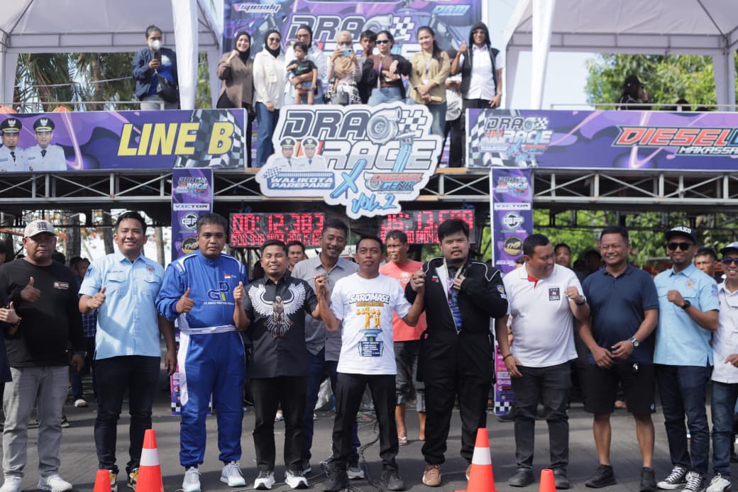 Bupati Sidrap Apresiasi Drag Race Diesel Gank, Angkat Olahraga dan Ekonomi Daerah