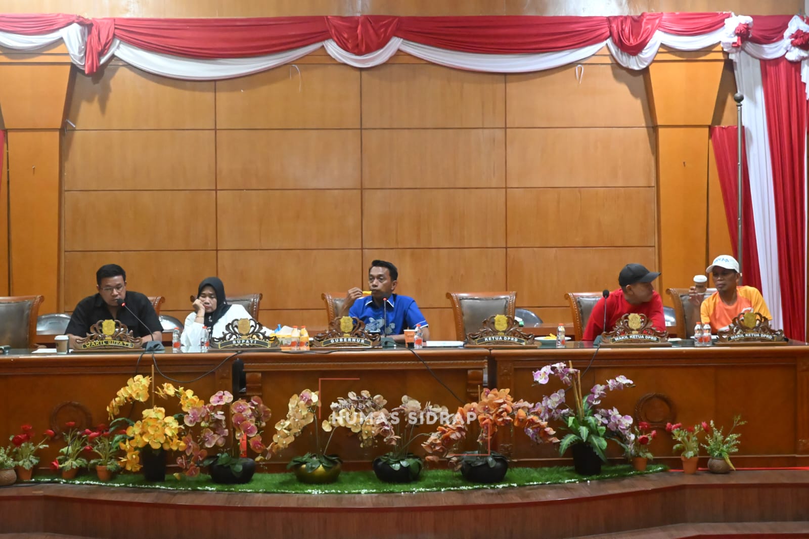 Bupati dan Wabup Sidrap Pantau Persiapan HUT Daerah