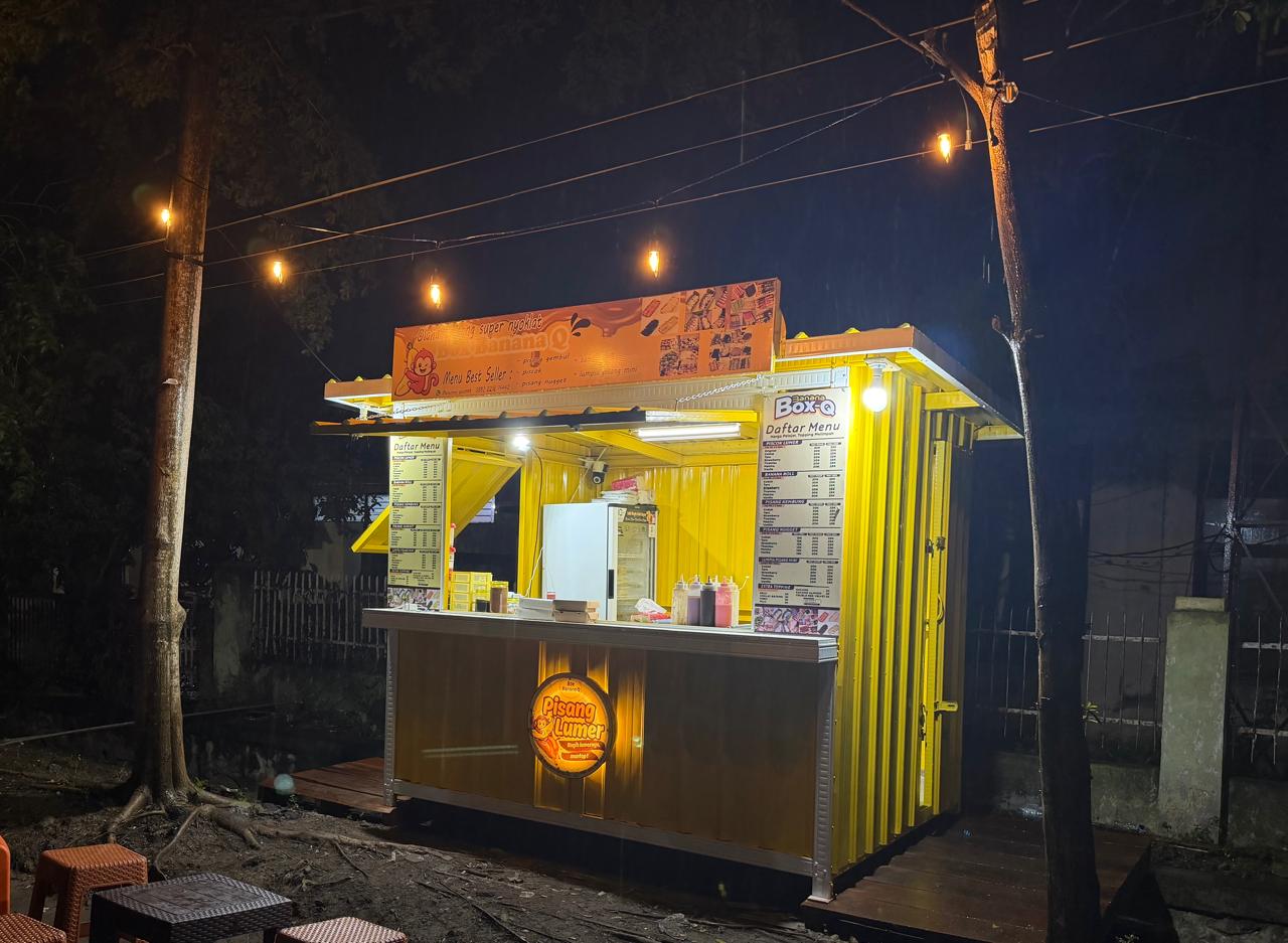 Banana Box Q Hadir Menyajikan Beragam Olahan Pisang.
