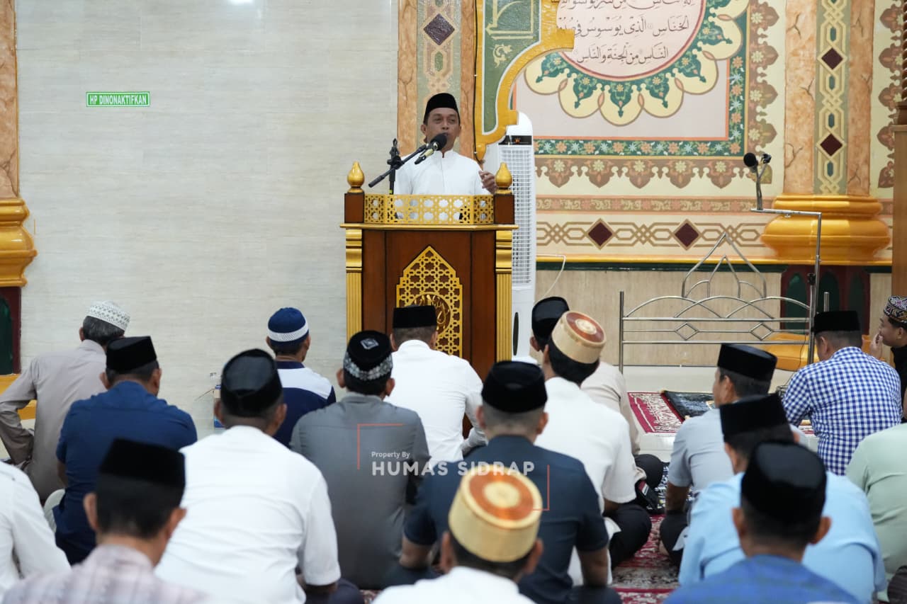 Syaharuddin Alrif Apresiasi Masjid Nurul Amin Empagae dan Jemaahnya