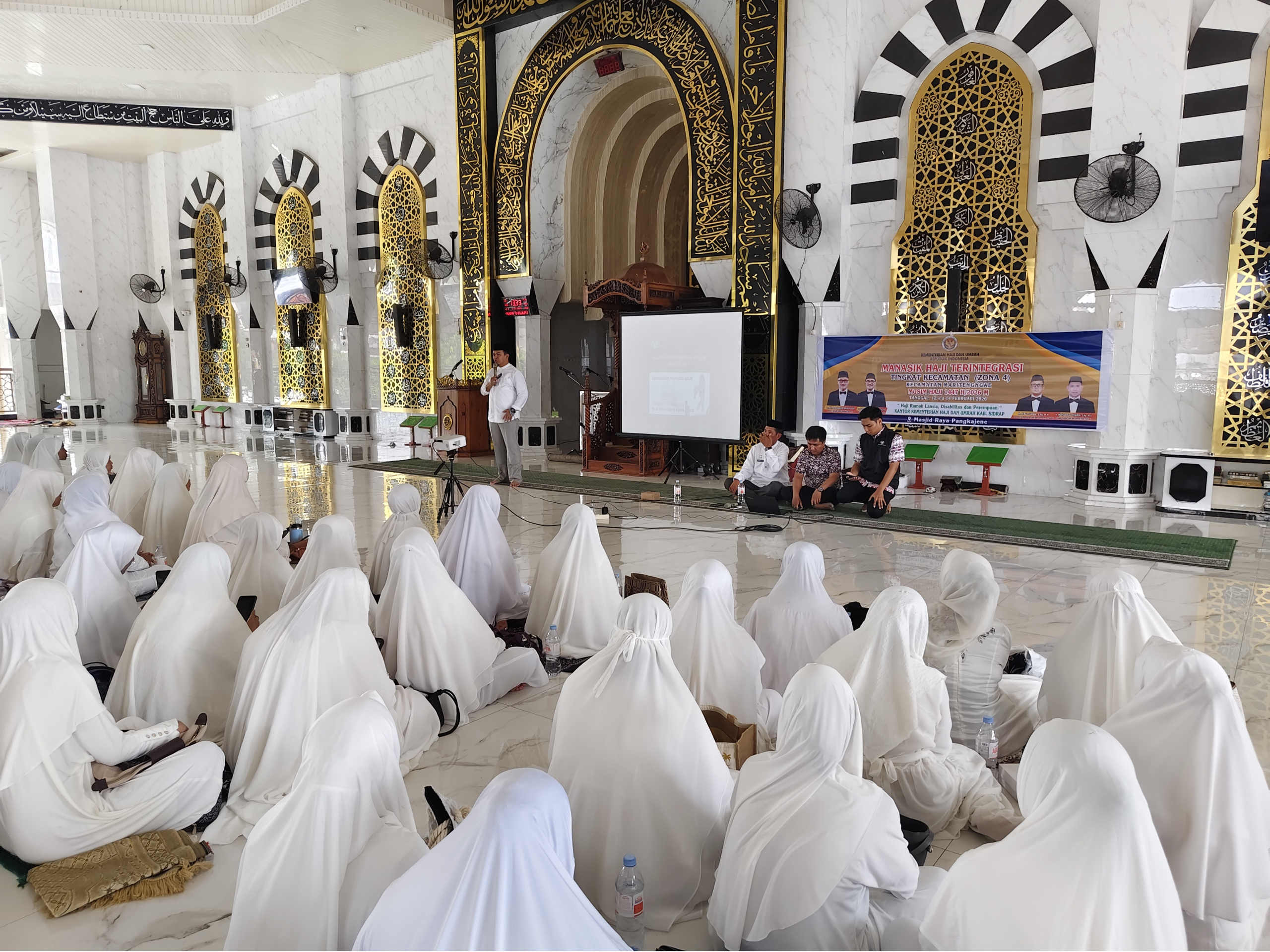 Sinergi Kemenhaj–KBIHU An-Nur Group, Ratusan CJH Sidrap Siap Menuju Tanah Suci