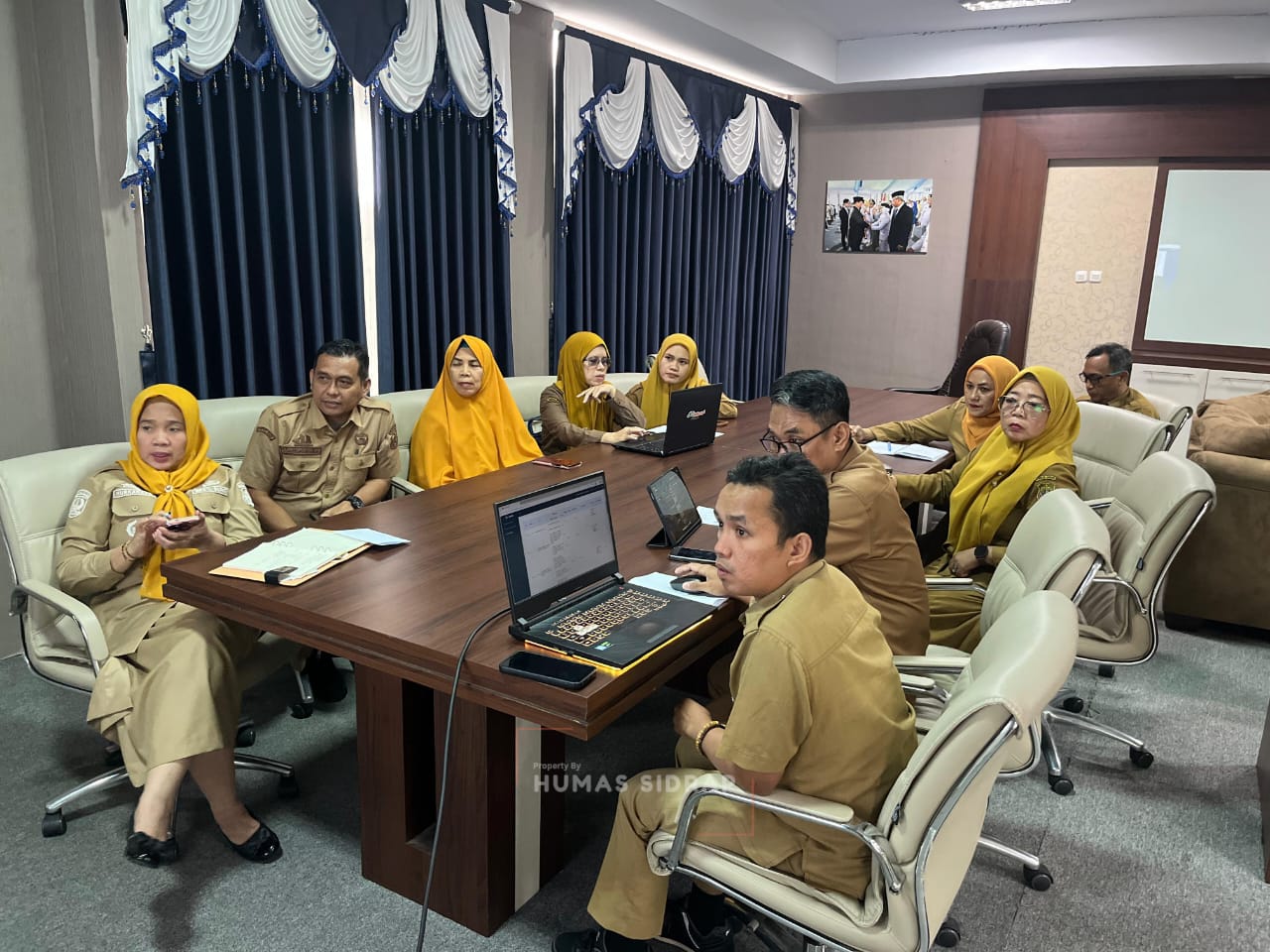 Wabup Sidrap Dorong Perangkat Daerah Tingkatkan Capaian Kinerja Lewat Evaluasi LPPD 2025