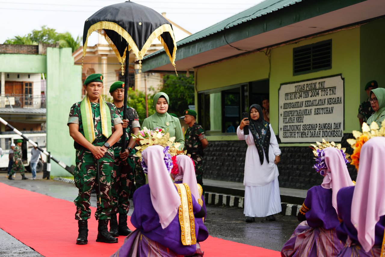 Kodim 1419/Enrekang Gelar Tradisi Penyambutan Dandim Baru Dilanjutkan Buka Puasa Bersama