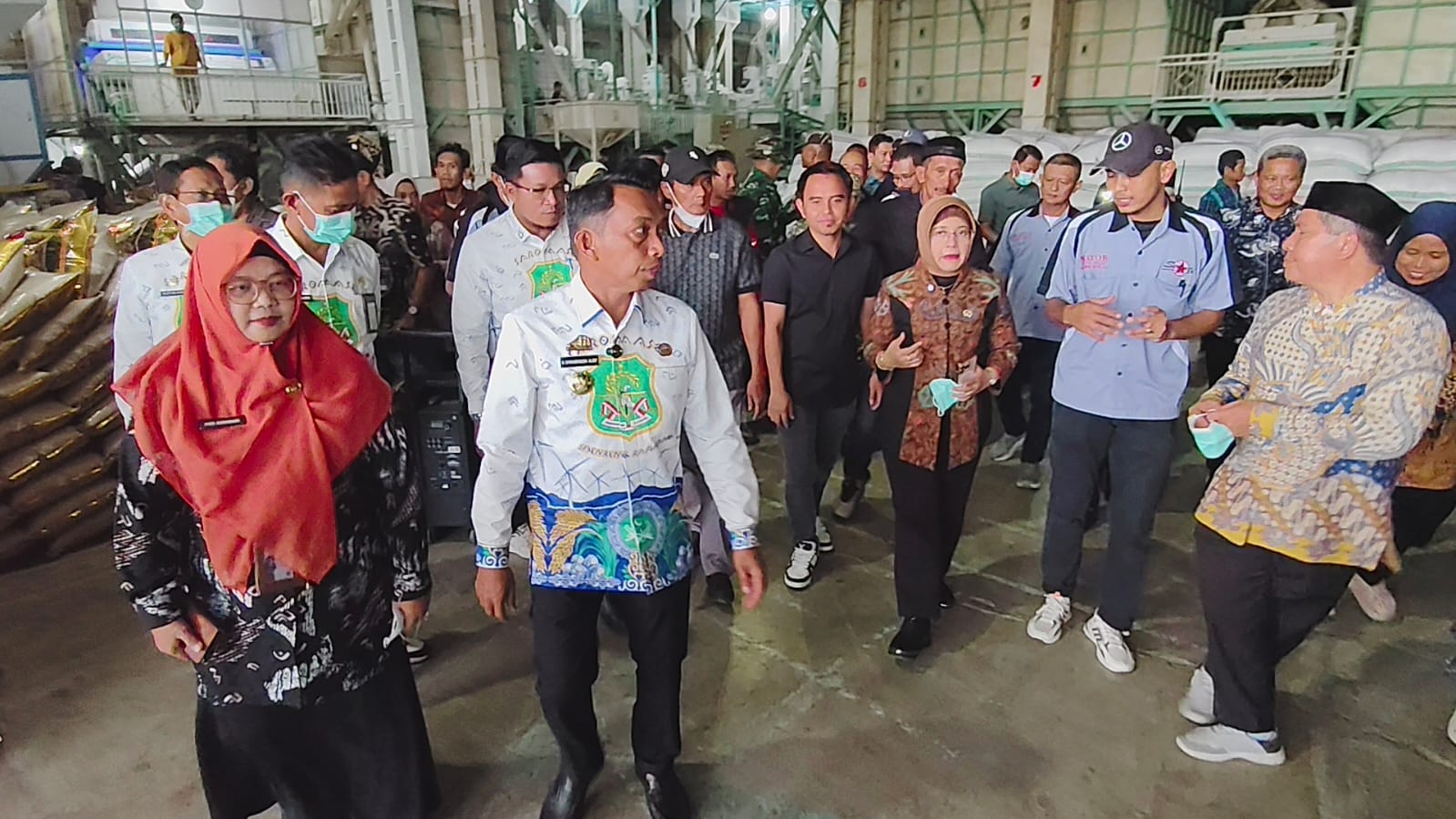 BPS RI Tinjau Pabrik Beras Modern di Baranti, Sidrap Dinilai Jadi Percontohan Pertumbuhan Ekonomi Nasional