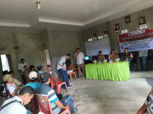 Danramil 1419-01/Maiwa Hadiri Musyawarah Pembangunan Koperasi Merah Putih, Lokasi Ditetapkan di Dusun Wanua Desa Kaluppang