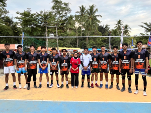 UNIMEN Ukir Prestasi  Juara 1 Ajang Kejuaraan  Volly Ball Putra Halal Bihalal KPM Lekkong