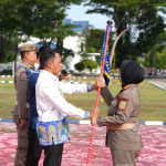 Bupati Sidrap Lepas Kontingen HUT Satpol PP, Tekankan Karakter yang Disegani dan Disenangi