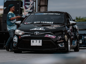 Aksi M 7 R Blackshadow Sapu Bersih Podium Drag Race Sidrap 2026