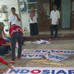 Sidrap Siap Sambut Audisi DA8, Umbul-Umbul dan Baliho Hiasi Jalur SKPD