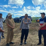 Tinjau Lahan Jagung, Kapolres AKBP Hari Budiyanto Pastikan Program Ketahanan Pangan Polres Enrekang Berjalan Optimal