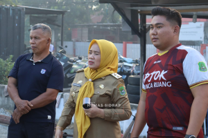 Wakil Bupati Sidrap Tinjau Langsung Kesiapan Lokasi Porsenijar Tingkat Provinsi