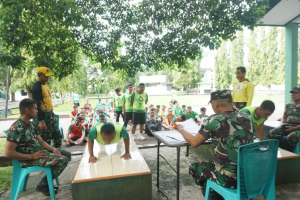 Uji Ketahanan Fisik Prajurit, Kodim 1419/Enrekang Gelar Garjas Periodik I Tahun 2026