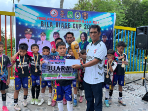 Junior Pesat Juara 1 Bila Riase Cup U12, Raih Tiket Nasional ke Bali.