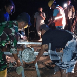 Tanah Longsor di Dua Titik di Curio, Akses Jalan Tertutup Akibat Tiang Listrik Roboh