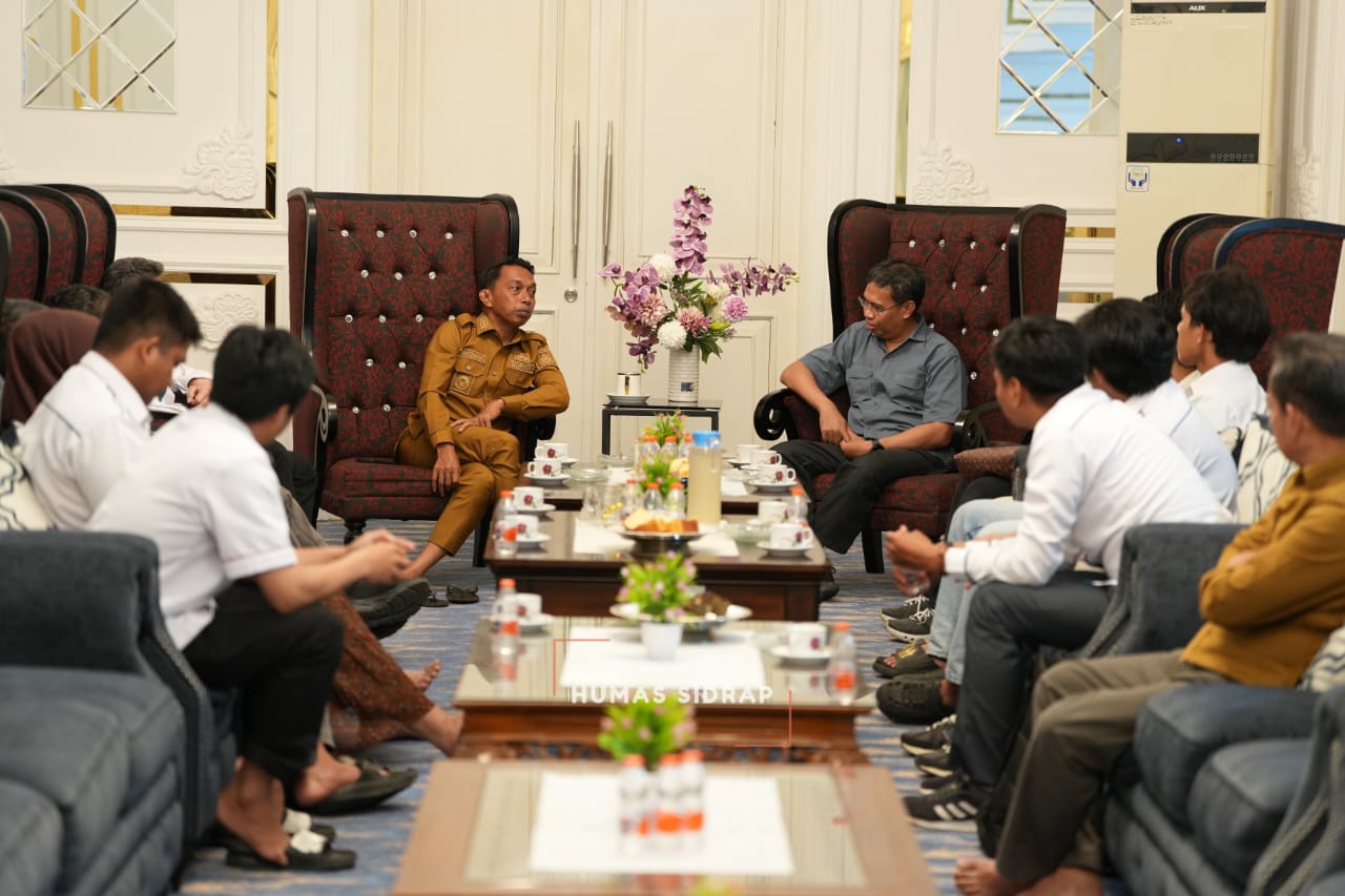 Bupati Sidrap Terima Petinggi Unhas, Bahas Pembenahan Kampus Vokasi