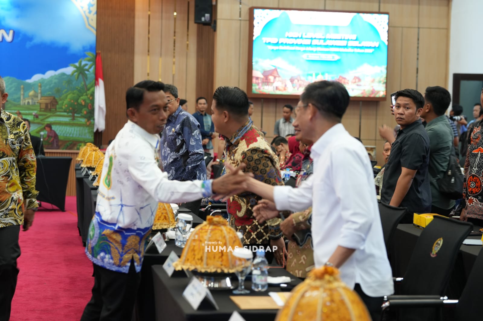 Bupati Sidrap Paparkan Lonjakan Ekonomi dan Surplus Beras di High Level Meeting TPID Sulsel