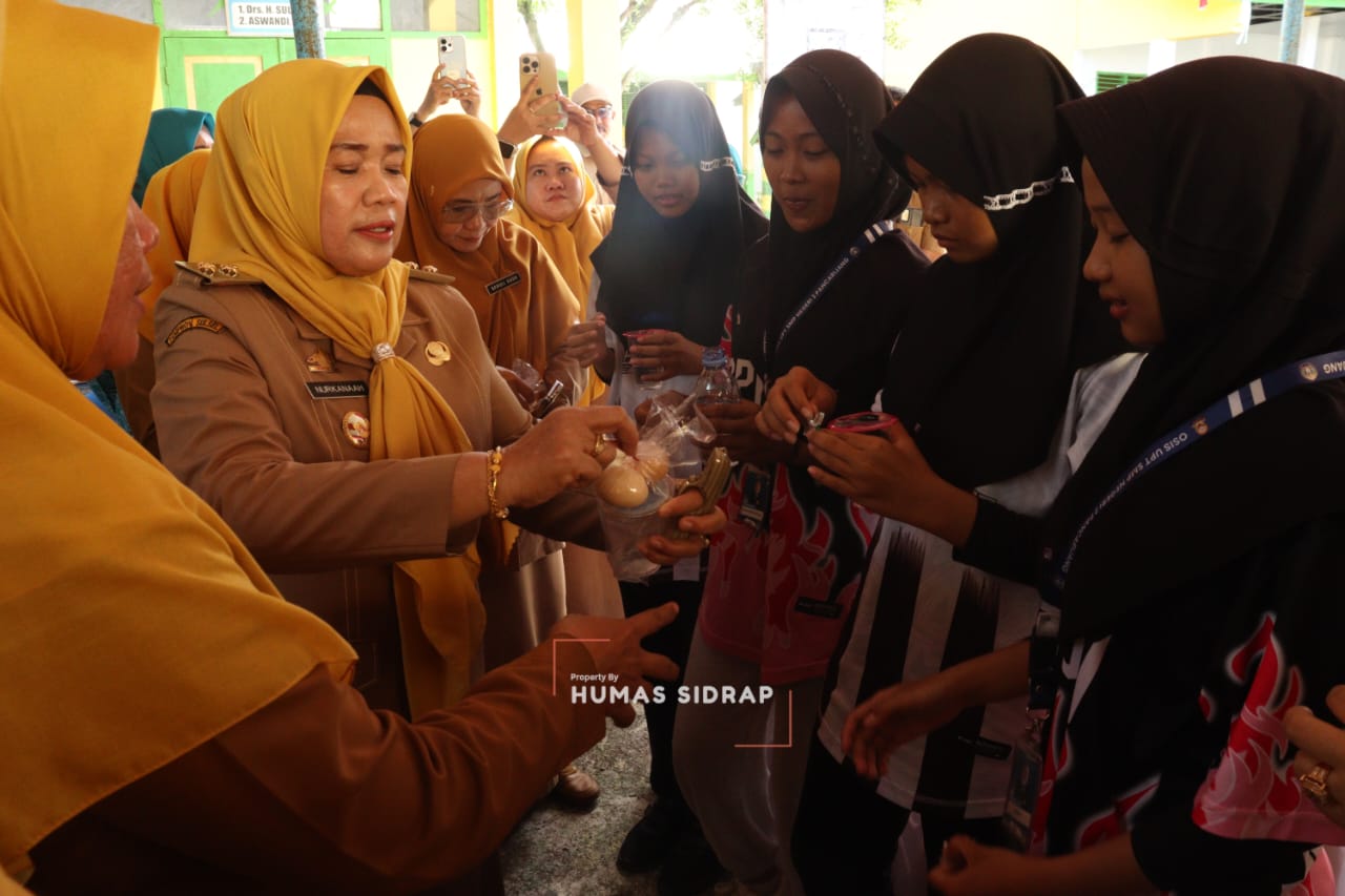 Wakil Bupati Sidrap Gaungkan Sekolah Sehat di SMPN 1 Rappang, Komitmen Bebas Asap Rokok Dipertegas