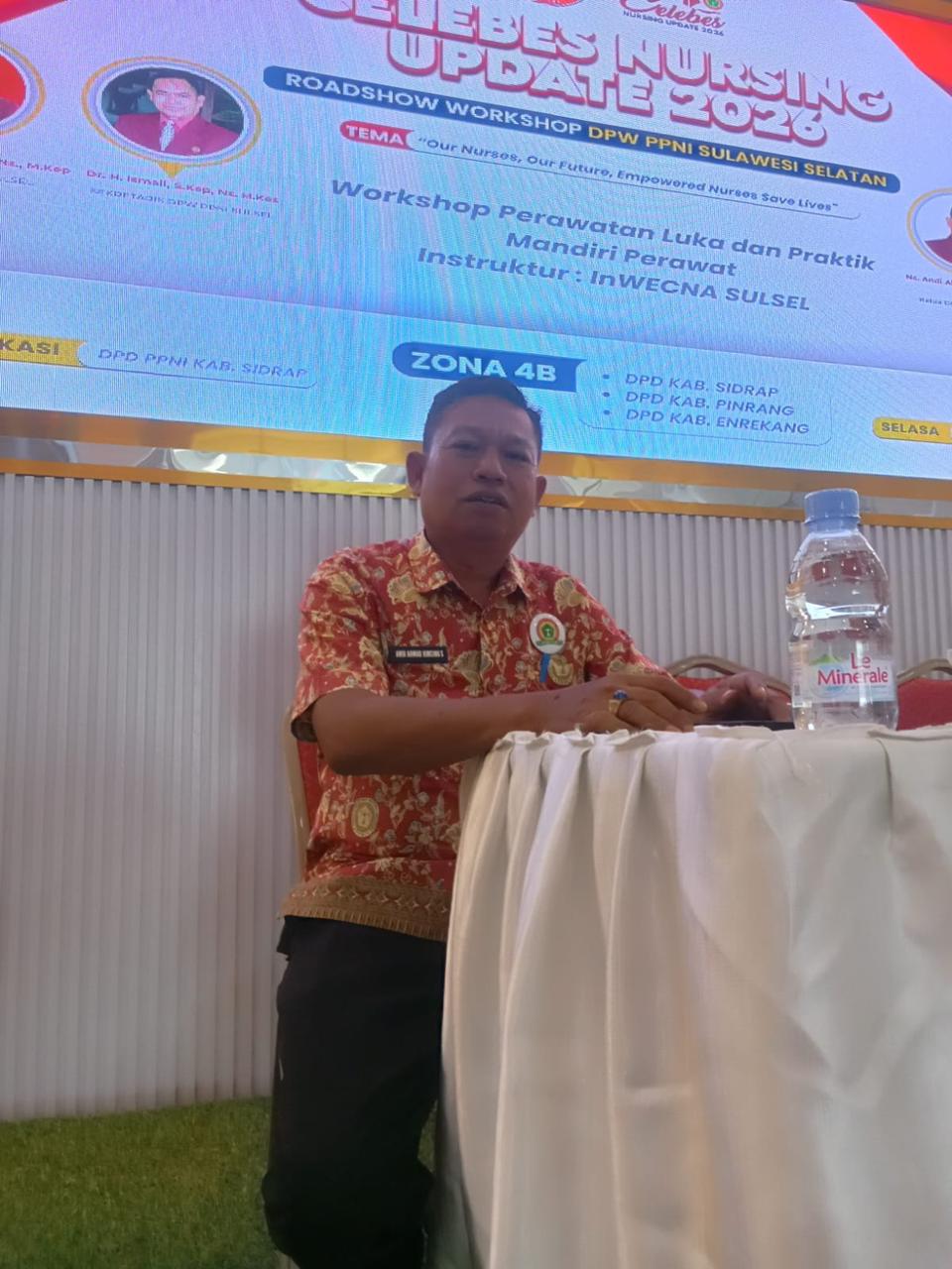Celebes Nursing Update 2026: Roadshow Workshop DPW PPNI Sulsel Digelar di Sidrap